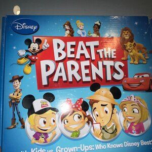 Disney Beat The Parents Board Game – Kids vs Adults Trivia – Spin Master Family